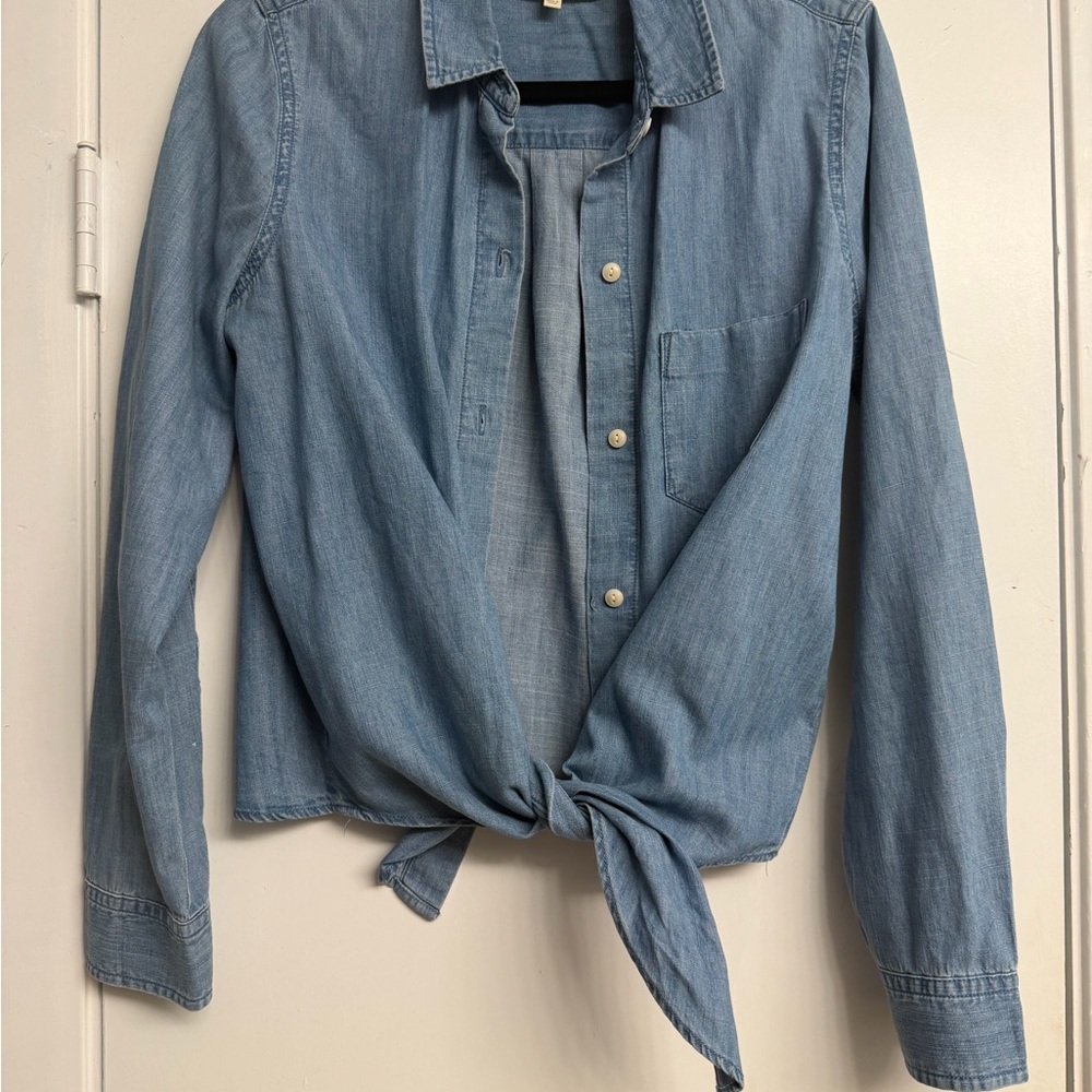 Madewell Light Blue Chambray Shirt
